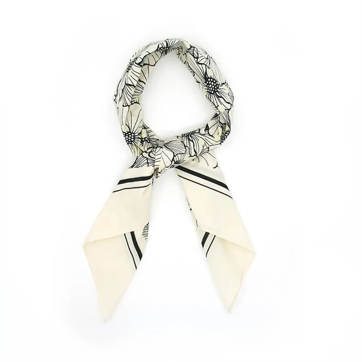 ECRU Floral Paj Rwb Bandana S110