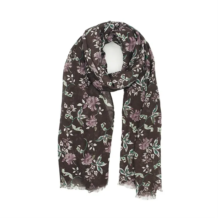 Floral Poly Scarves