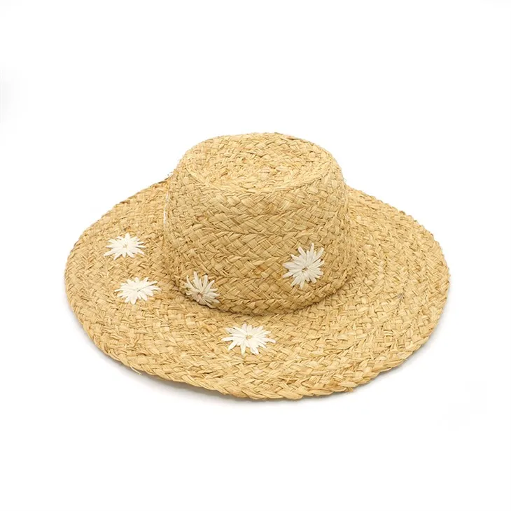Floral Straw Hat
