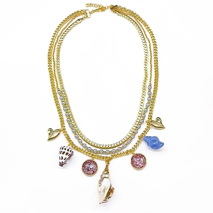 Kub Marine Necklace Set