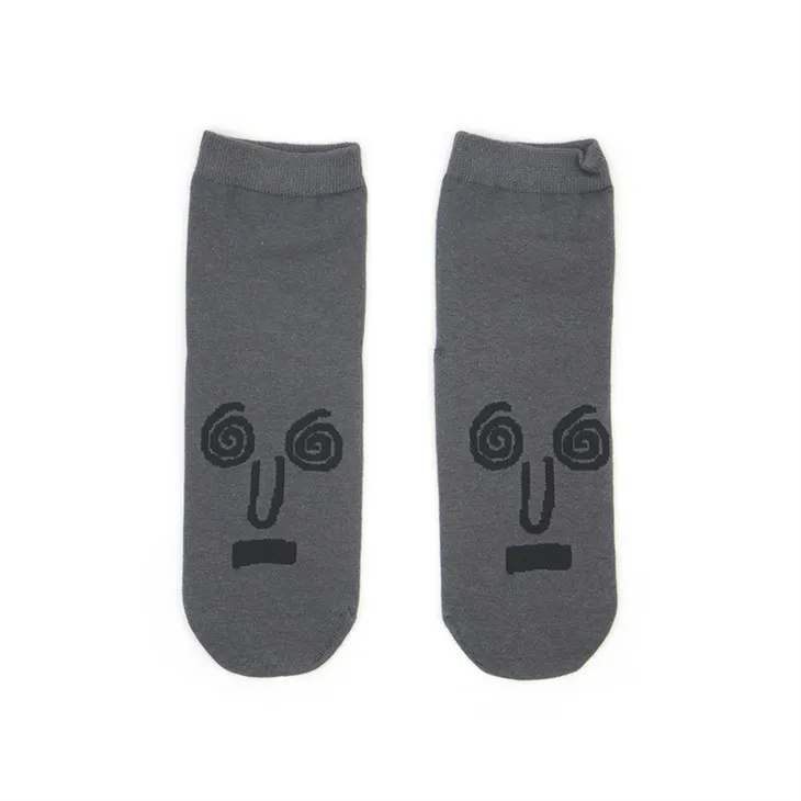 Greyish Emoji Paj Rwb Socks