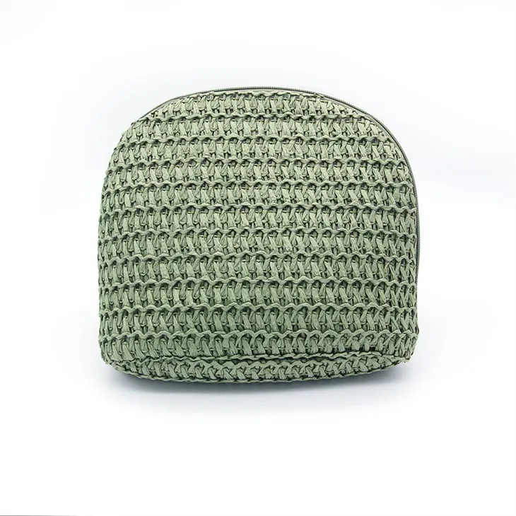 Green Crochet Hnab