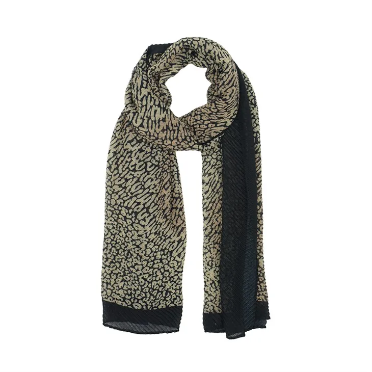 Leopard Poly Scarf