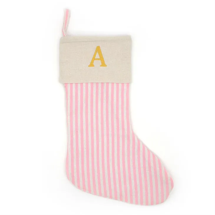 monogrammed christmas stockings