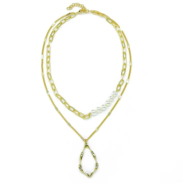 Kub Pearl Necklace Set