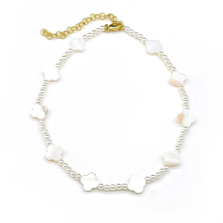 Nplooj Clover Floral Bracelet