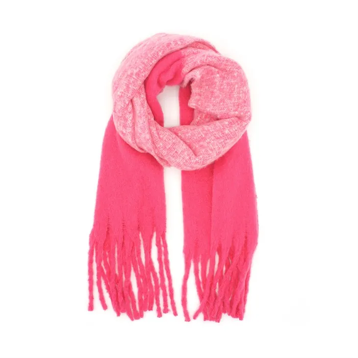 Pink Poly Scarf