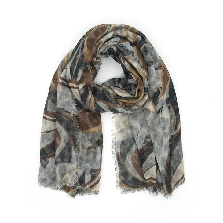 Polyester Lub taub hau Scarf