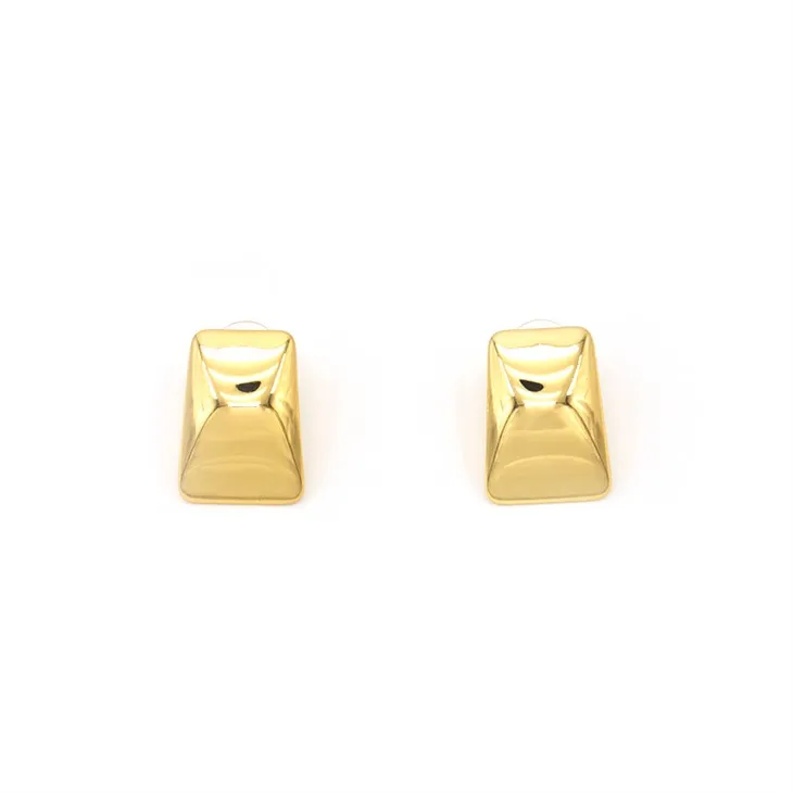 Rectangle Stud Earrings