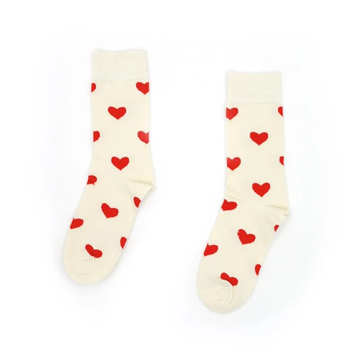 Dawb Heart Paj Rwb Socks