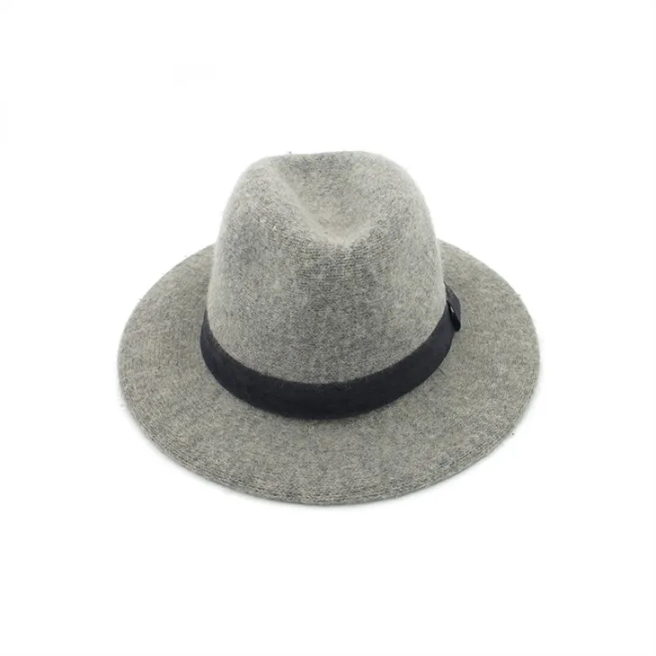 Wool Hat Nrog Decorative Band